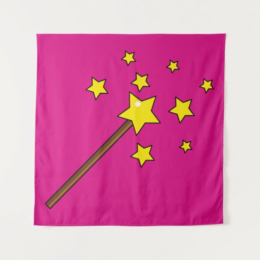 Magic Wand Wandkleed (Voorkant (horizontaal))