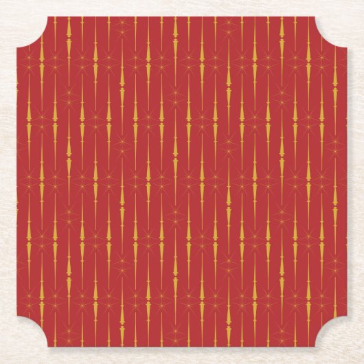 Magic Wands Papier Onderzetter (Voorkant)