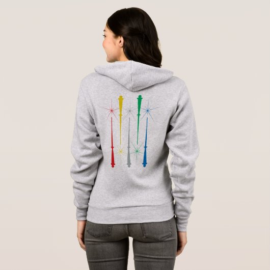 Magic Wands Zip Hoodie (Achterkant volledig)