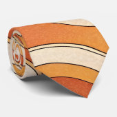 Magic Wave Pattern Stropdas (Opgerold)