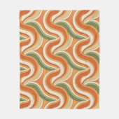 Magic Waves Pattern Fleece Deken (Voorkant)