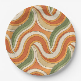 Magic Waves Pattern Papieren Bordje