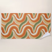 Magic Waves Pattern Strandlaken (Voorkant)