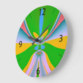 Magic Way  - Gepersonaliseerd Grote Klok (Hoek)