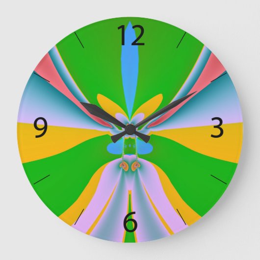 Magic Way  - Gepersonaliseerd Grote Klok (Voorkant)