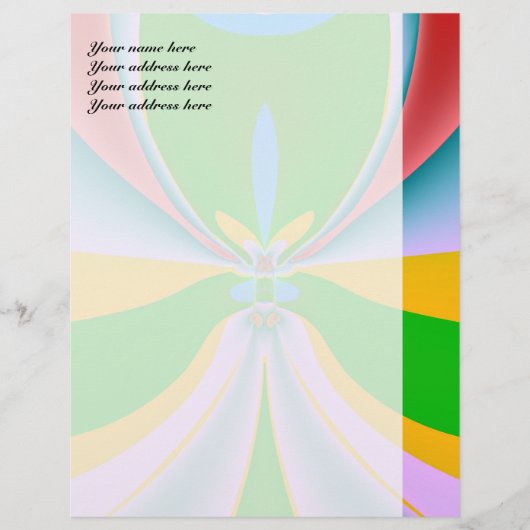 Magic Way Letterhead Sjabloon Gepersonaliseerd Briefhoofd (Voorkant)