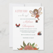 Magic Whimsical Forest Fairy & Ladybugs Kaart (Voorkant)