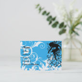 Magic White Garden - Gepersonaliseerd Visitekaartje (Staand voorkant)