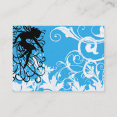 Magic White Garden - Gepersonaliseerd Visitekaartje (Achterkant)