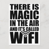 Magic wifi briefkaart (Voorkant)