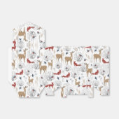 Magic Winter Wonderland Bedankdoosjes (Uitgevouwen)