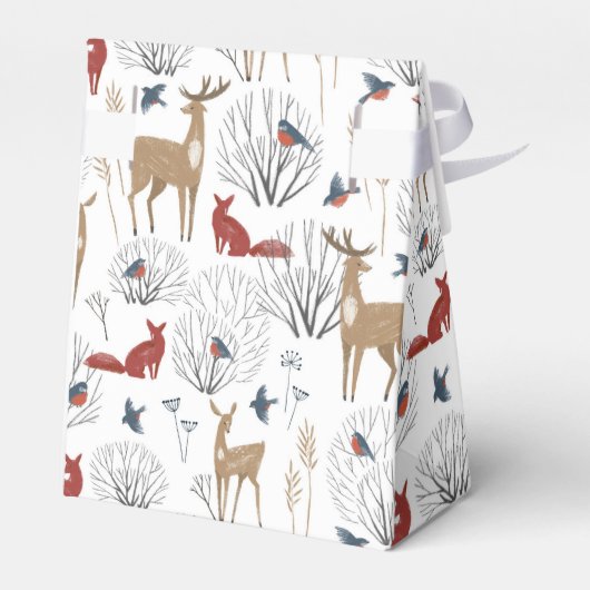 Magic Winter Wonderland Bedankdoosjes (Achterkant)