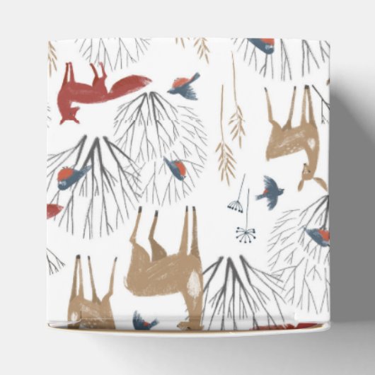 Magic Winter Wonderland Bedankdoosjes (Bovenkant)