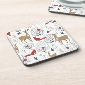 Magic Winter Wonderland Bier Onderzetter (Linkerzijde)