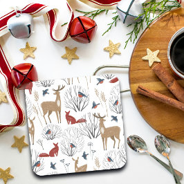 Magic Winter Wonderland Bier Onderzetter