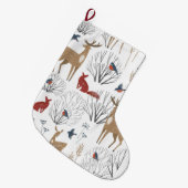 Magic Winter Wonderland Grote Kerstsok (Voorkant (Hangend))