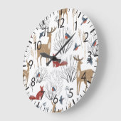 Magic Winter Wonderland Grote Klok (Hoek)