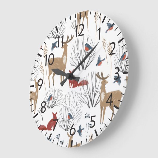Magic Winter Wonderland Grote Klok (Hoek)