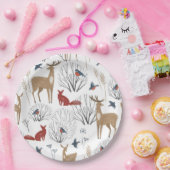 Magic Winter Wonderland Papieren Bordje (Feest)