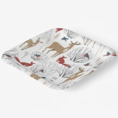 Magic Winter Wonderland Papieren Bordje (Gebogen)