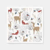 Magic Winter Wonderland Servet (Voorkant)