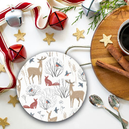 Magic Winter Wonderland Zandsteen Onderzetter