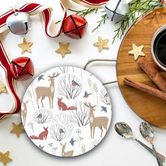 Magic Winter Wonderland Zandsteen Onderzetter