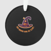 Magic Witch Hat For The Boos Party Essential Ornament (voorkant)