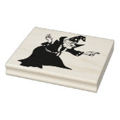 Magic wizard silhouet art stempel (Stempel)