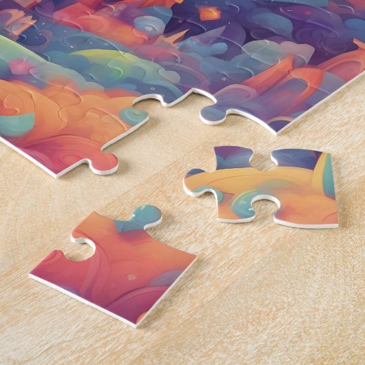 Magic World Fantasy Legpuzzel (Zijkant)