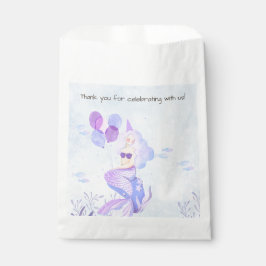 Magic Zeemeermin Thema Verjaardagsfeest Bedankzakje