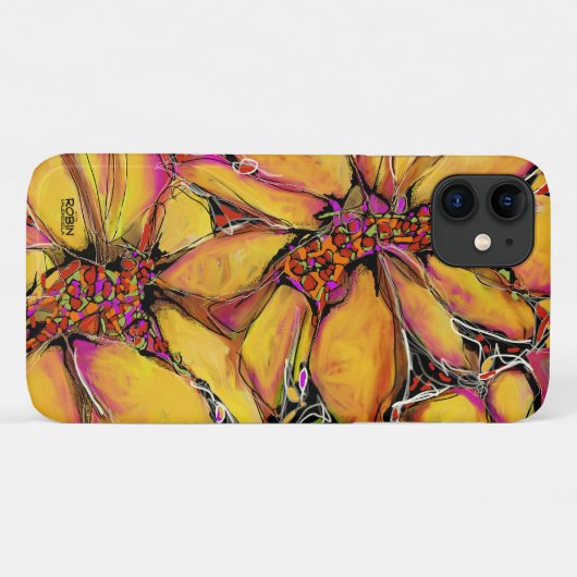 "Magic" Zonnebloem Telefoon Case (Achterkant (horizontaal))