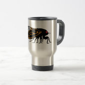 Magicada - Cicada - Cigale - Summer Buzz Reisbeker (Voorkant rechts)