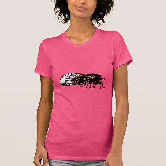 Magicada - Cicada - Cigale - Summer Buzz T-shirt (Voorkant)