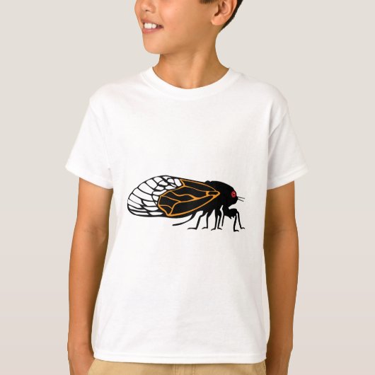 Magicada - Cicada - Cigale - Summer Buzz T-shirt (Voorkant)