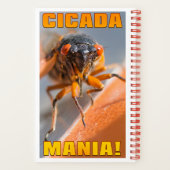 Magicada Cicada Notitieboek voor 2024 (Achterkant)