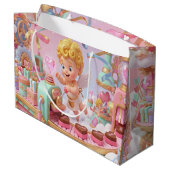Magical 3D Cupid’s Valentine Gift Factory Scene Groot Cadeauzakje (Achterkant Gekanteld)