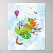 Magical Adventure Island Poster (geen tekst)