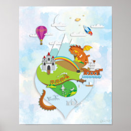 Magical Adventure Island Poster (geen tekst)