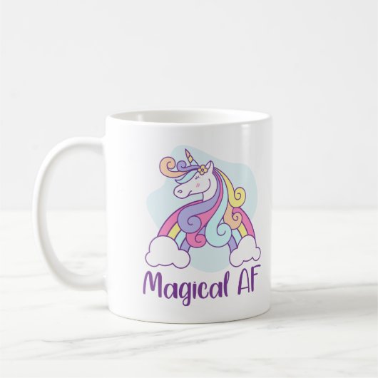 Magical AF | Unicorn Koffiemok (Links)