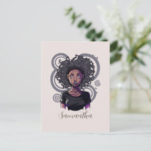 Magical Afro Woman Briefkaart