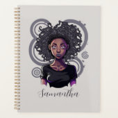 Magical Afro Woman Planner (Voorkant)