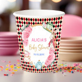 Magical Alice in Wonderland Baby shower Tea Party Papieren Bekers