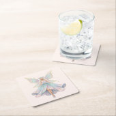  Magical Angel Fairy Pastel Colors Kartonnen Onderzetters (Insitu)