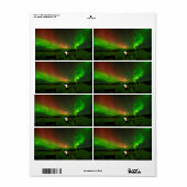 Magical Aurora Etiket (Full Sheet)