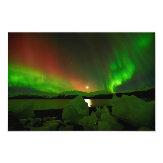 Magical Aurora Foto Afdruk (Voorkant)