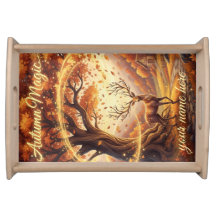 Magical Autumn Deer Fantasy Art Personalized Servi