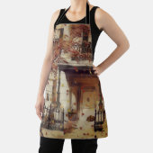 Magical Autumn House Apron Schort (Insitu)