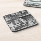 Magical Autumn House Beverage Coaster Bier Onderzetter (Linkerzijde)