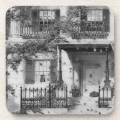 Magical Autumn House Beverage Coaster Bier Onderzetter (Voorkant)